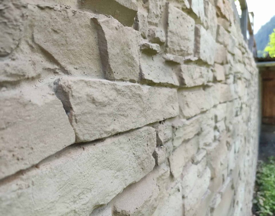 medierranean stone wall