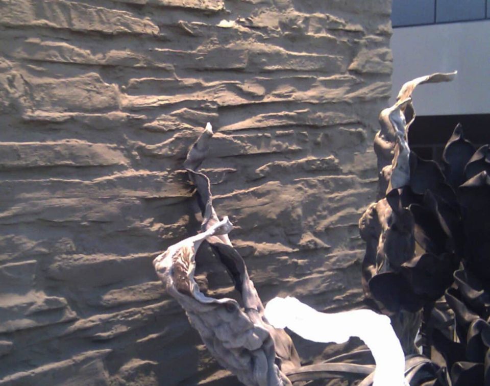 Kunststeinpaneel Schiefer von piestone in Showrooms