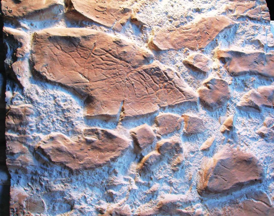 Mediterrane Steinwand Marsalla