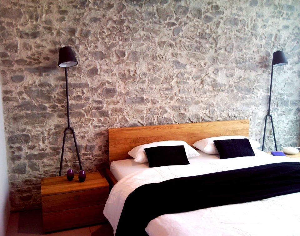 Mediterrane Steinwand Marsalla