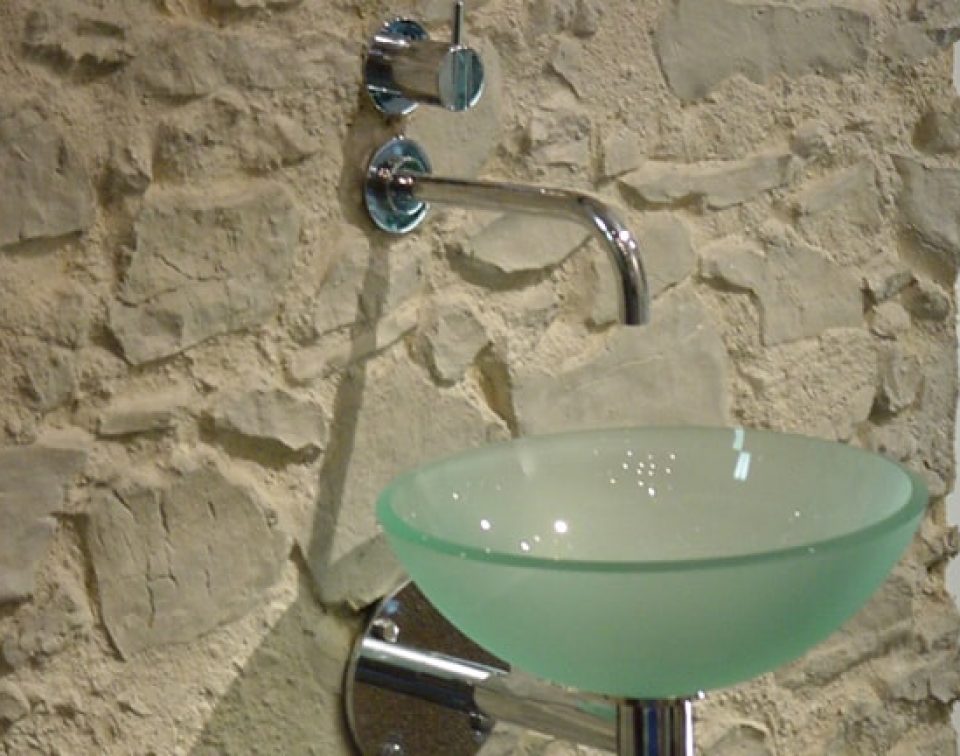 Mediterrane Steinwand Marsalla