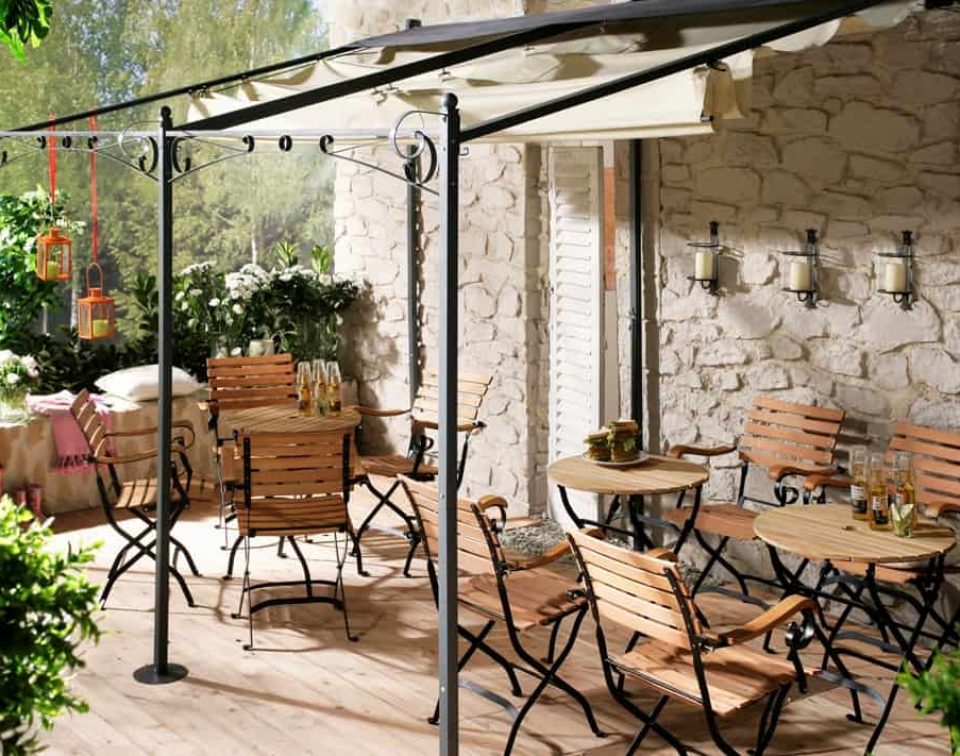 Mediterrane Steinwand Florina