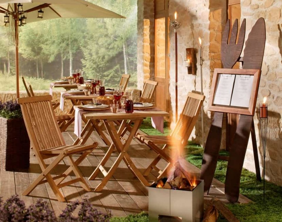 Mediterrane Steinwand Florina